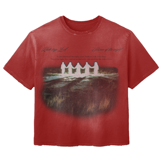 RUBY RED FAILED SINNER$ PROSPER IN HEAVEN LONG-SLEEVE